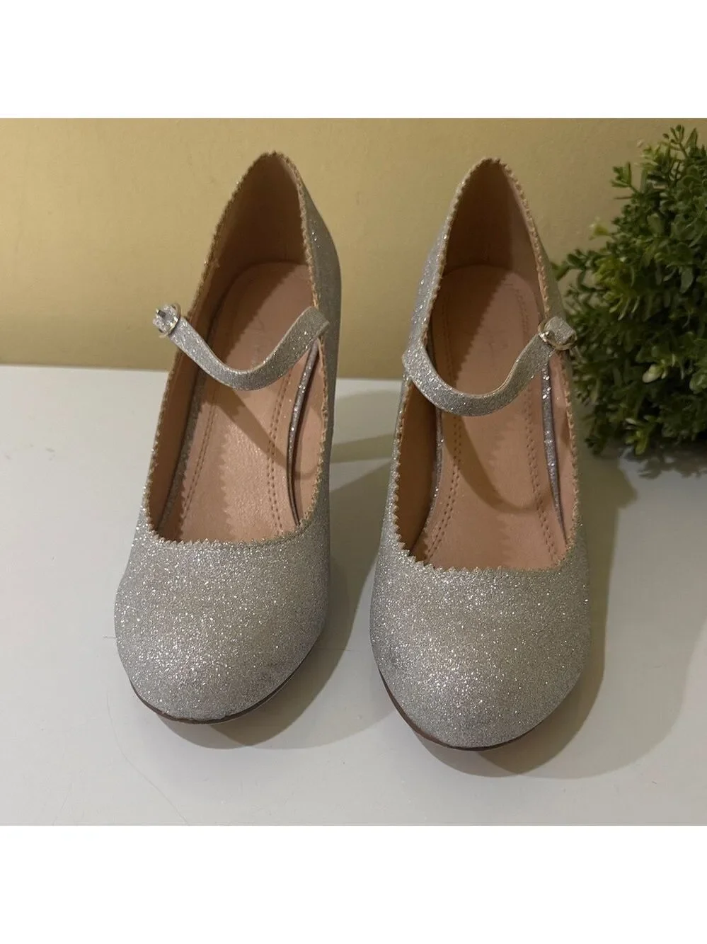 J.Adams PumpGlittering Silver Heels Women’s occasions Heels Wedding & Prom Heels